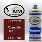 Preview: Chevrolet, Rosedale Red, 71 (1976): 400ml Sprühdose, von ATW Autoteile West.